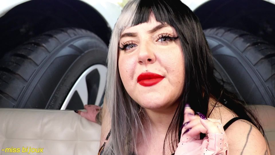 xxx video 41 Mistress Bijoux – Car Tire JOI - femdom pov - pov chastity fetish