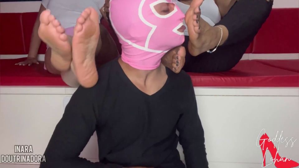 xxx video 44 Diosa Lohan - Amasar la cara de los esclavos con Inara Doutrinadora - FullHD 1080p  humillación  femdom porno mujeres femdom