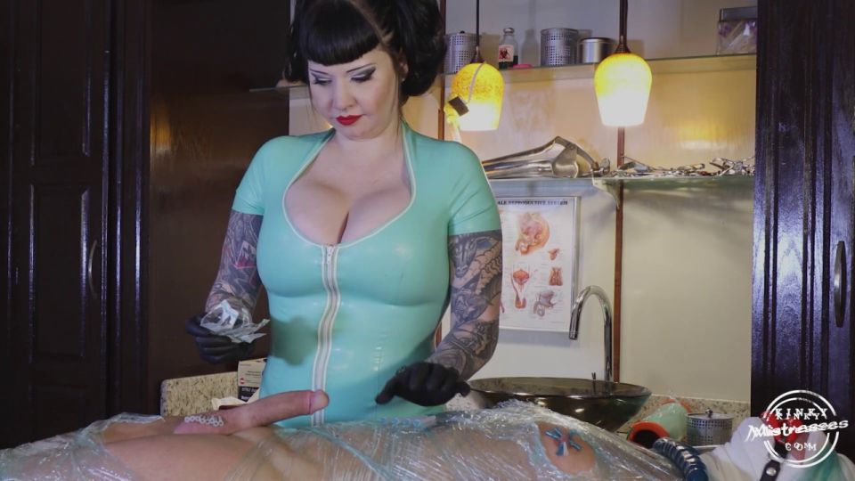 porn clip 22 Kinky Mistresses: Miss Maya Sintress Having Fun With Cock Piercing - medical femdom - fetish porn toilet fetish voyeur