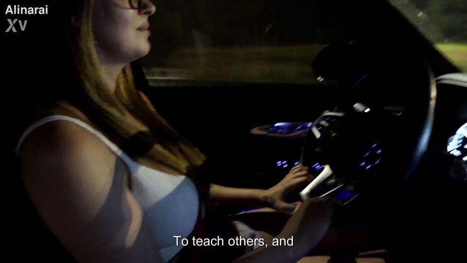 Milf Gave A Blowjob To A Guy In A Car (Teen) Alina Rai