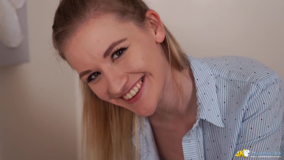 DownBlouse Jerk - Cum On My Tits | instructions | femdom porn femdom websites