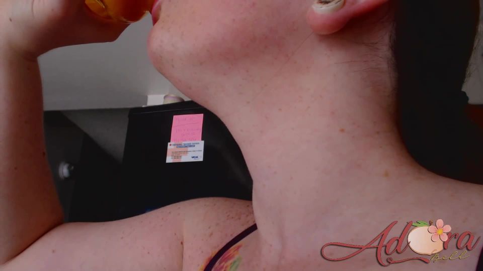 adult video 39 Adora bell - Custom Chugging Gulping Fill my Belly - FullHD 1080p - femdom pov - pov japanese panty fetish
