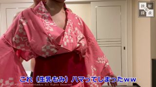 FC2-PPV-4752202 浴衣のIカップ爆乳彼女にじっくり乳揉み＆仁王立ちパイズリさせてもらった件w