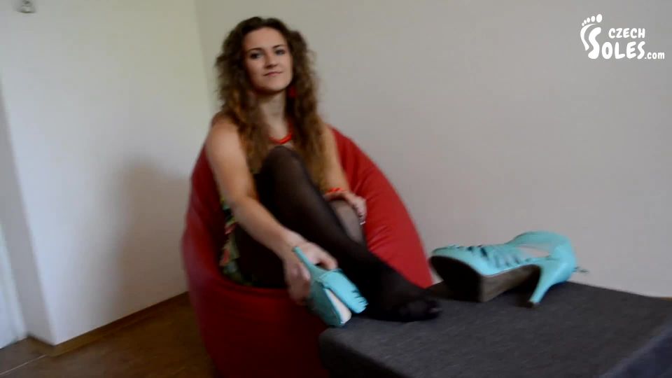 Czech SolesCherry Showing Her Feet In Nylons (Pantyhose, Foot Teasing, Pov Foot Worship, High Heels, Sexy Feet) - 1080p