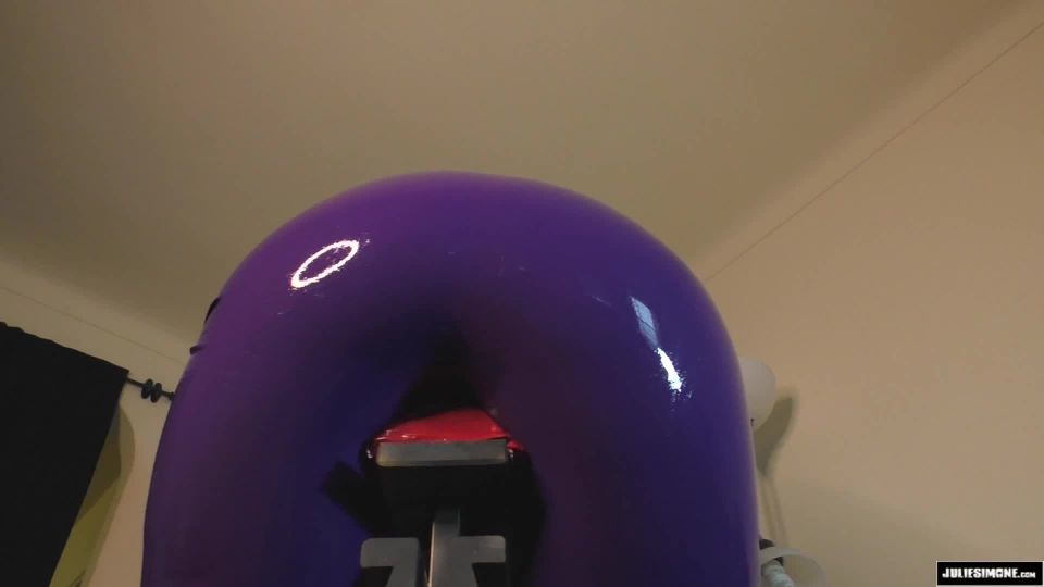 Julie Simones - Big Ass in Latex POV Latex!