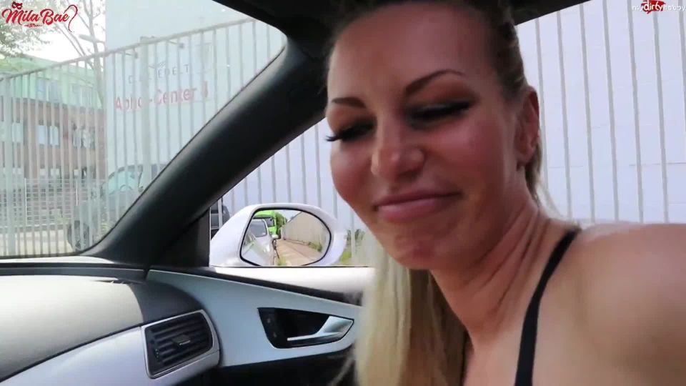 MilaBae - Mit Spermamaul ins Fitnesstudio - POV