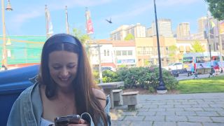 Nadia Foxx encontrar un extraño para controlar mi suerte conduce a un duro polvo y Creampie!!