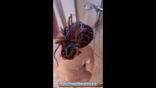 Maya3ee - Sexy Saggy Goddess Shower - Super Soapy Wet and Wild