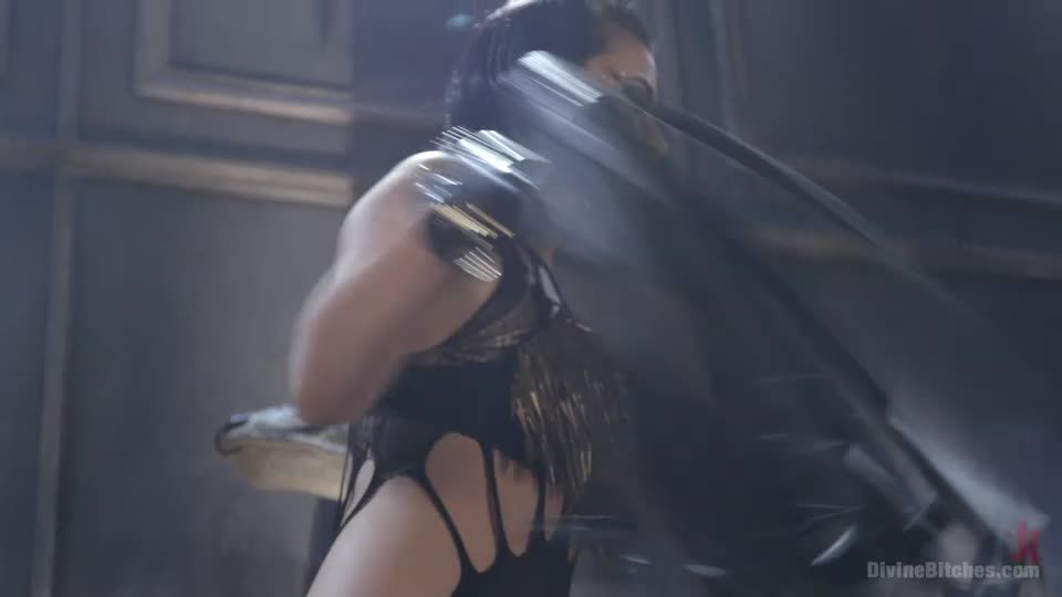 online porn clip 3 Vagina Dentata: Olive Glass Unleashes Her Perfect Cunt Onto Slave Meat on black porn gay fetish sex