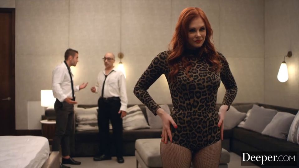 Dante Colle, Maitland Ward - Deeper. Kinky Redhead Maitland enseña a los estudiantes son lección oscura