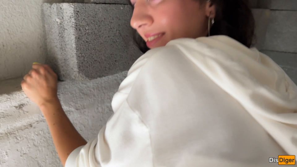 Katty West - Chica pide que se lancen en su cara para caminar por las calles Full HD - Sexo público