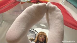 free xxx video 49 Ava Black – Well-kept Foot Goddess on feet porn anklet fetish