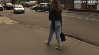 free adult video 28 big booty blonde girl femdom porn | City Feet – A barefoot blonde. Part 2 | femdom
