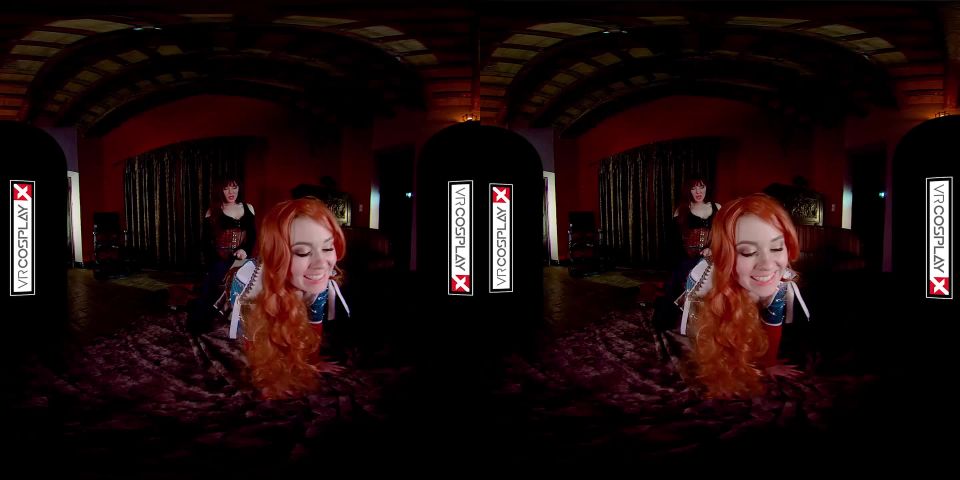  Misha Cross and Samantha Bentley in THE WITCHER: YEN & TRISS A XXX PARODY, parody on lesbian girls