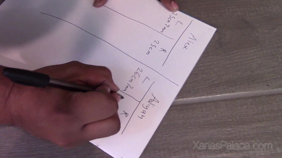 XanasPalace en Video - la gran competición de pies...