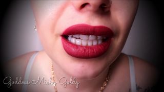 video 25 The Goldy Rush – Burgundy Lips Make You Weak As Fuck! My Full Perfect Soft Lips Will Captivate You – Mistress Misha Goldy – Russianbeauty on femdom porn xvideos fetish