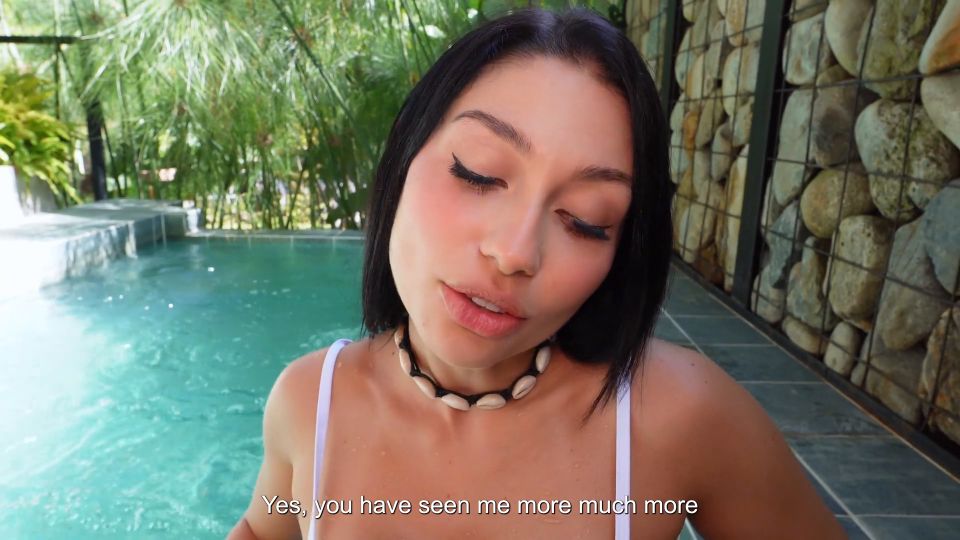 Miss Ary: 18, Sexy Latina Stepsis' Wild Blonde Night POV 108