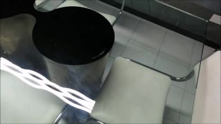 Cleaning lady sexy tied feet punished giving blowjob - (Feet porn)