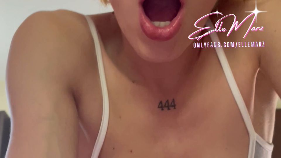 Elle Marz - Pov dildo ride - Elle marz