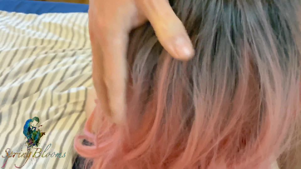 Clandestino Creampie atrapado en rojo-mano por el espía hermanastra