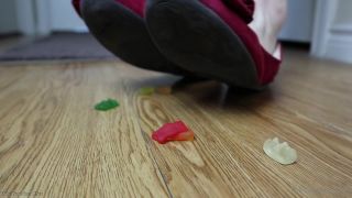  the-goddess-clue  Crushing yummy gummies They felt so good smothere, feet on feet porn