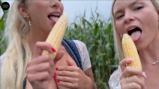 HannaSecret & Bibixxx - Krasse Outdoor Dirndl Action HD