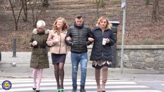 [Angelica (47)] Angelica (47), jamila (47), kathy white (45) - one lucky young guy fucking three hot mature ladies at once&nbsp;