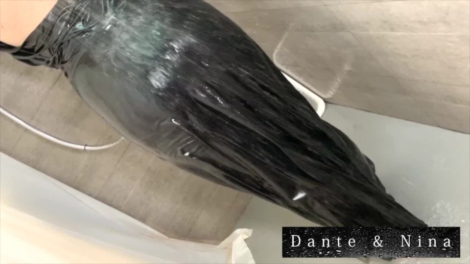 free adult video 16 E18 Black Gown Shower on bdsm porn classic bdsm porno