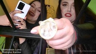 [K2S.CLUB] Mistress Karino - We Locked You In Our Cage To Get Out Of It You Have To Comp - FullHD 1080P