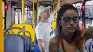 RenataSurtada - Groping a Stranger's Student on the Bus! [1080p] - Teen