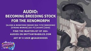 Cartoon Audio: Becoming Breeding Stock For The Xenomorph (Part 1 of 2)