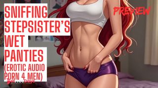 Cum in Stepsisters Panties Full Pantyjob Audio on my site ASMR HFO JOI Erotic Audio 4 Men