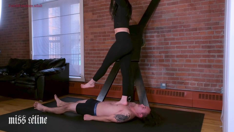 free adult clip 11 Miss Celine - Human Doormat 2 - Sub Gets Trampled By Three Dommes - trampling - femdom porn crush fetish clips
