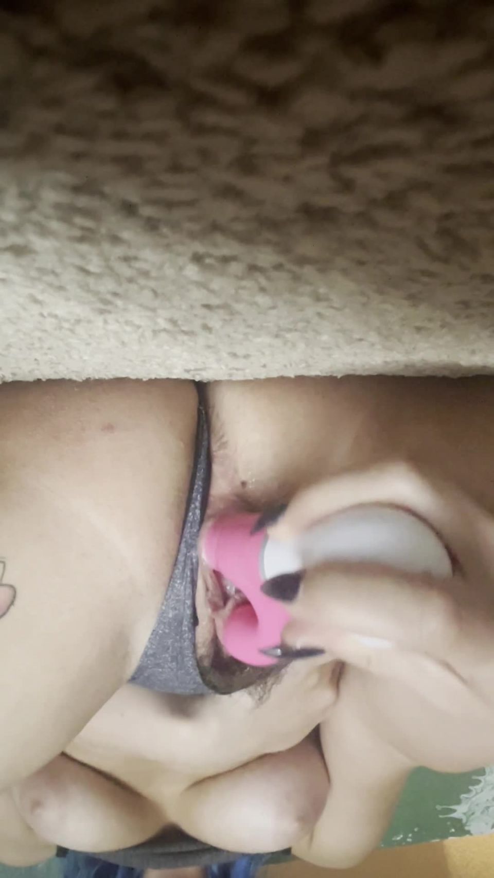 online porn video 32 lily lane femdom LusciousxLuci – Nora fux in grey panties, fetish on femdom porn