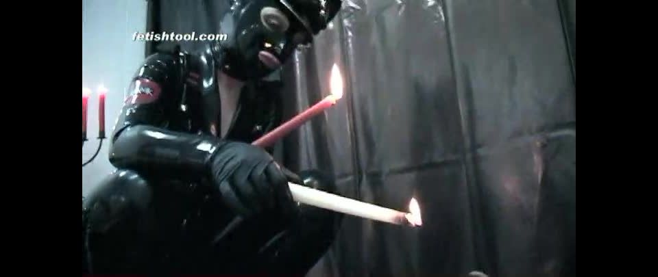 Online tube Latex Porn – 8386 – Wax Submission – Lady Melati – Gary