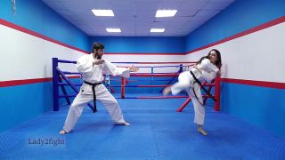 xxx clip 27 lady2fight - Warriors Choice Karina Vs Bryan - FullHD 1080p - femdom - fetish porn forced smoking fetish