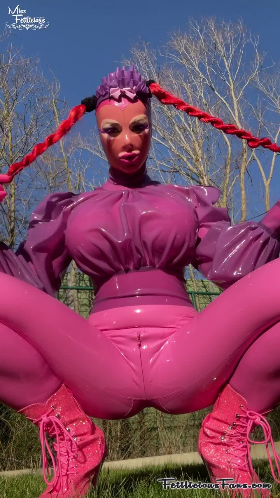 Latex rosa y púrpura Barbie Muñeca Vista rápida Porn - Nuevo Sexo...