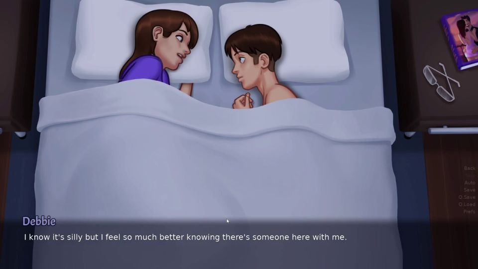 New XXX Games - Sharing A Bed With Stepmom Debbie(18 ) - Summertime Saga New Update