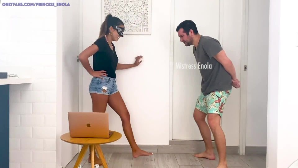 free adult clip 33 Ballbusting Spin Wheel on fetish porn dirty feet fetish