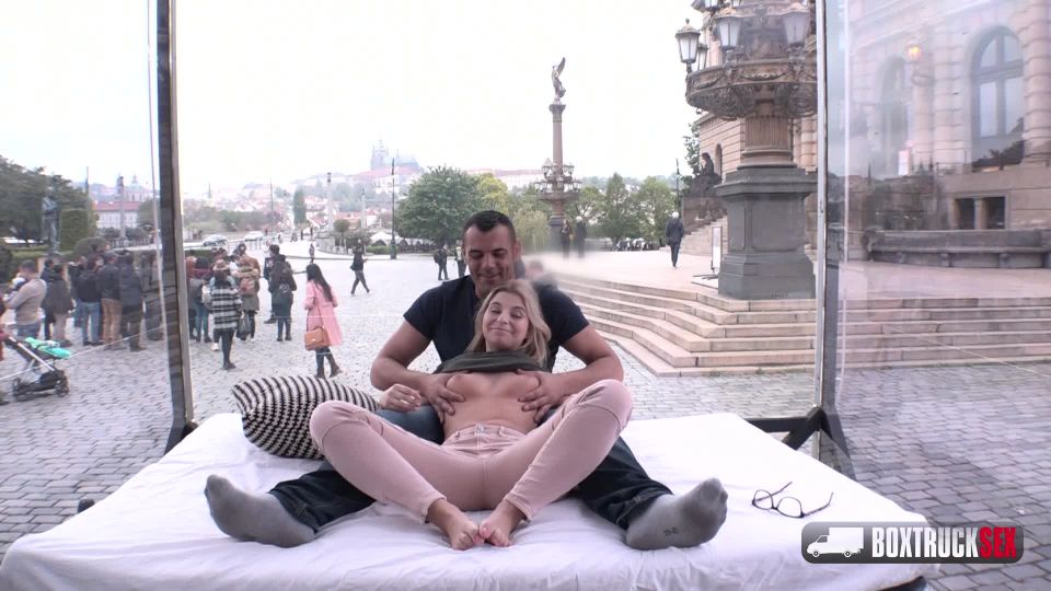 free video 29 Katie Hill : Short Haired Blonde Katie Hill Loving Her First Time Fuck In Public [BoxTruckSex] (FullHD 1080p) - videos - femdom porn fetish lady anja