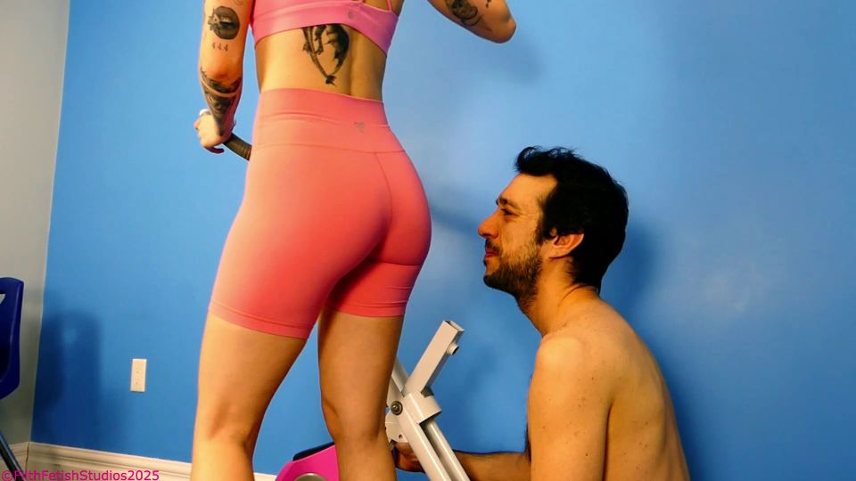 [K2S.CLUB] Filth Fetish Studios - Heavy Workout For The Human Bike Seat Part 5 Mistress Corinne - FullHD 1080P