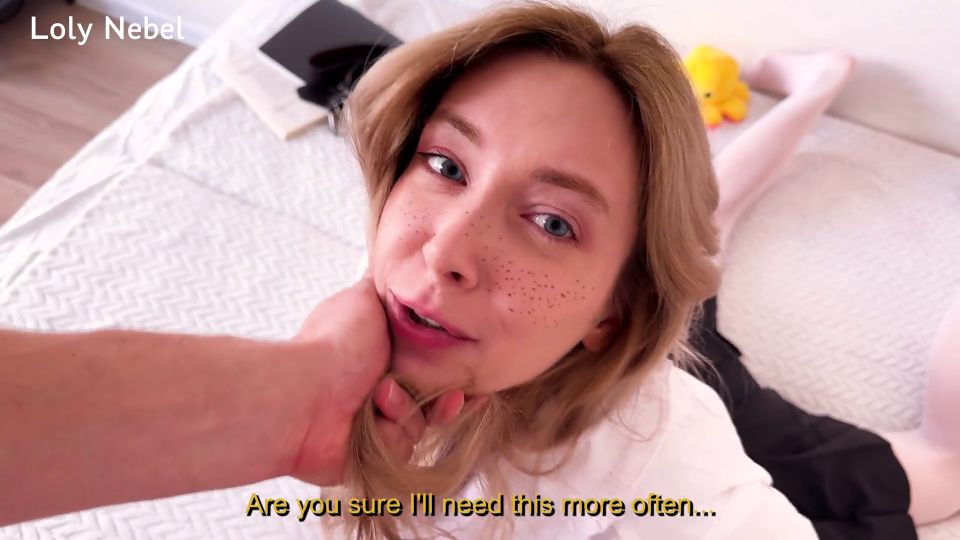 Fucked A Cutie In Pantyhose (Amateur porn) Loly Nebel