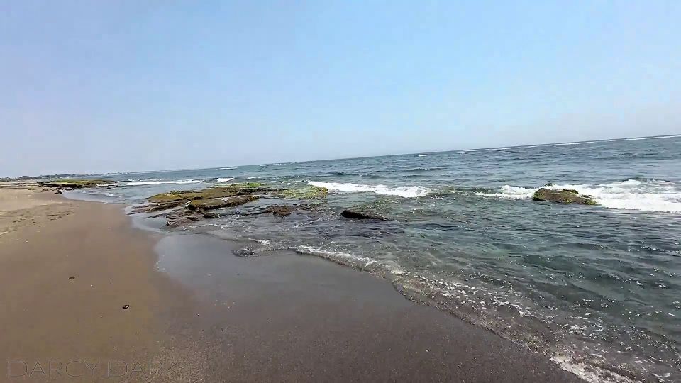 Darcy Dark - Sucking Cock on the Public Beach - Hotel Room Sex after [1080p] - Teen