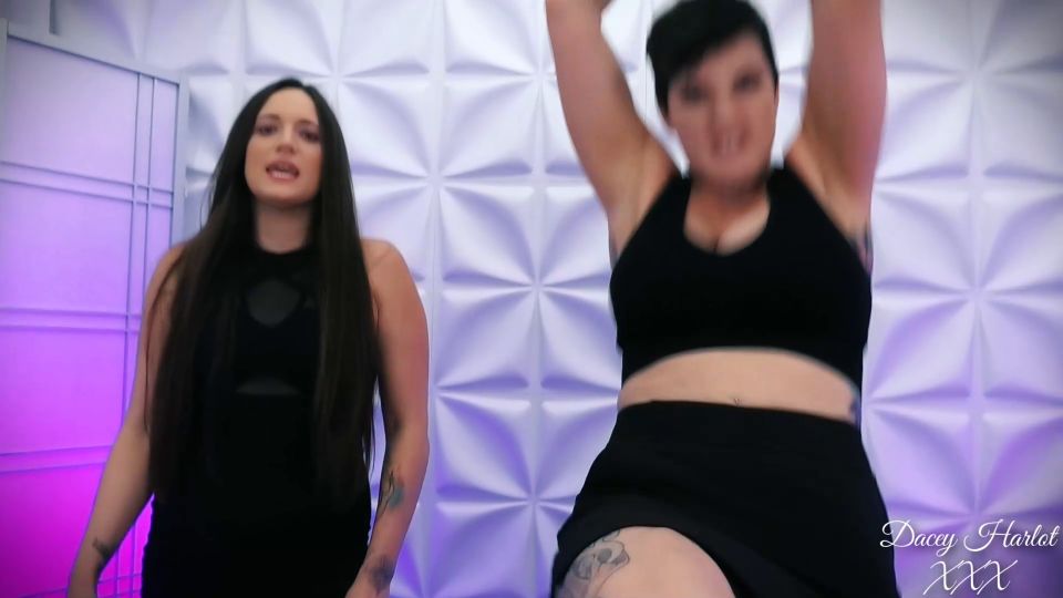 [GetFreeDays.com] Ballbusting Dacey Harlot and Irene Silver - brut@l Boot Ballbusting female domination