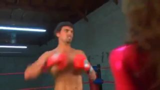 Emily Addison and Paris Kennedy get fucked in a fightclub...