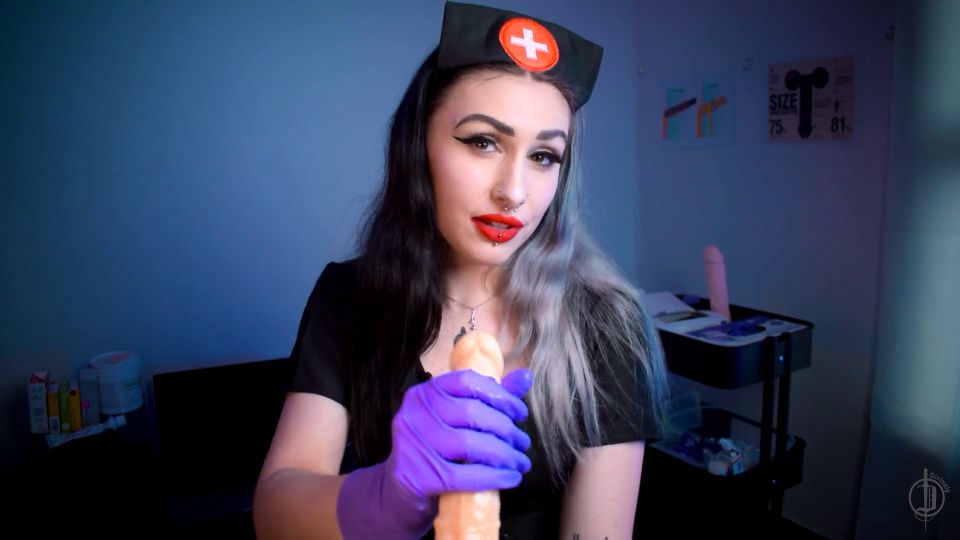 Divinely - Nurse Medical Glove Handjob POV (Fetish porn)