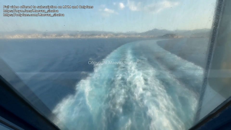 Video VLOG CORSE  I Get My Tight Little Pussy Filled In The Ferry C...