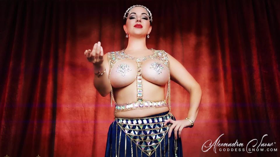 online clip 43 Goddess Alexandra Snow - The Devious Djinn | role play | femdom porn satin panty fetish