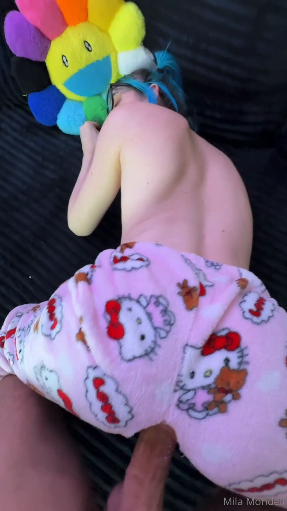 Mila Mondell - Ripped PJ Pants Fucking Creampie - Teen