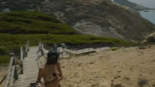 Daring Kiara Undressing and Walking Naked in Public